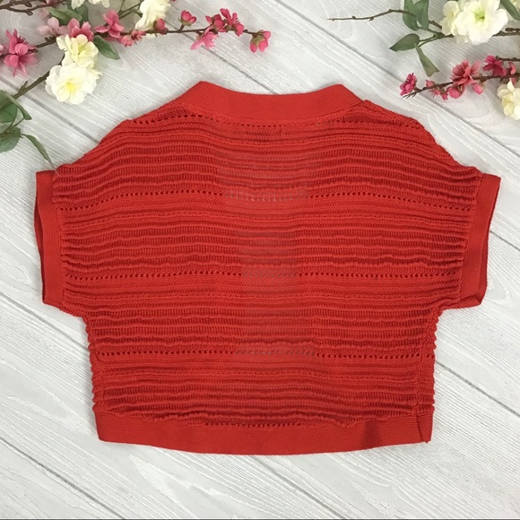 GAP Kids Open Knit Bolero Shrug - Picture 2 of 3